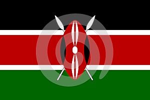 Image of the flag of Kenya